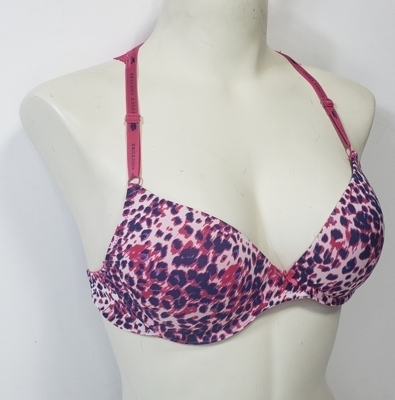 Juicy Couture Pink Animal Print Bra - 34B - Picture 2 of 5